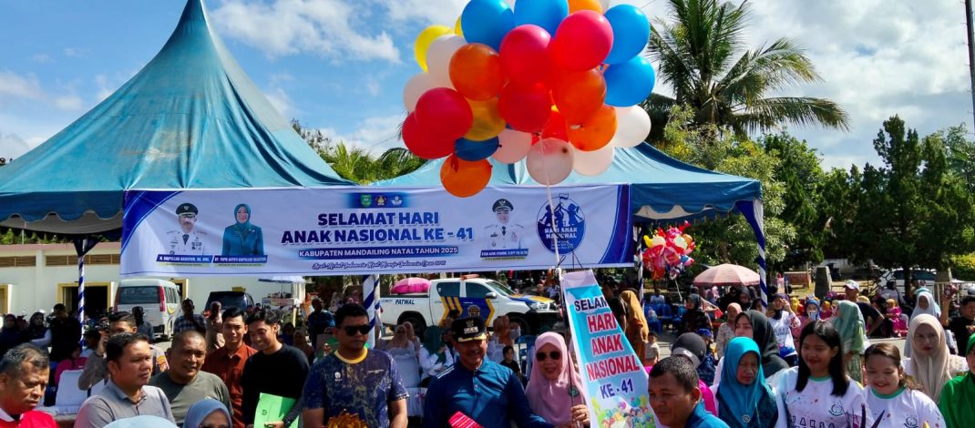 1.250 Anak Meriahkan Hari Anak Nasional ke-41 di Madina